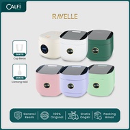Ravelle Rice Cooker Digital Low Carbo 3 Liter Ultima - Low Watt Rice Cooker (Stainless Steel Inner P
