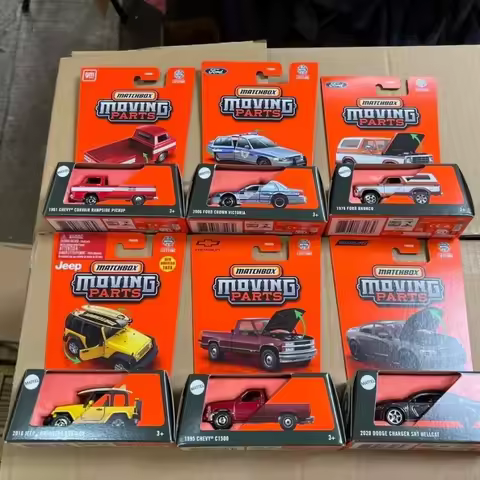 2026 New Matchbox Moving Parts Fwd28 Collectible Diecast Car Models Acura Jeep Lotus Mini Volkswagen