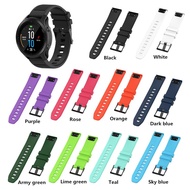 22mm Silicone Sport Watch Band Strap For MARQ Series,Garmin Fenix 5/5 Plus,Forerunner 945/935, Approach S60