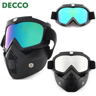 Decco War Game Protection Face Mask Protective Airsoft Full Face Clear Lens Mask