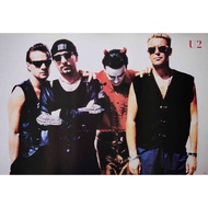 U2 poster Youtube Band Music Rock Ireland Picture Wall Mount Beautiful 34.5 x 23.5 Inches (88 x 60 C