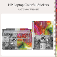 Custom Creative Wisdom Brain Pre-Cut Laptop Sticker Laptop Skin for HP Laptop 14S-CF 14S-DK 14-am 14