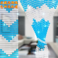 Tirai Plastik Kristal Tiruan Tirai Manik Langsir Partition Tirai Pintu Masuk Tirai Gantung Mandi Bilik Anti Nyamuk Tirai