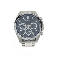 SEIKO Men's Watch Quartz Analog Stainless Steel BLK SLV 8T63-00D0 Direct from Japan Secondhand