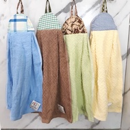 Two Butterfly Hanging Hand Towel - Kitchen Towel - Hanging Towel