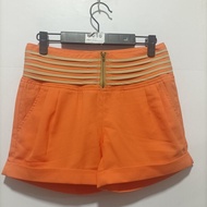 Painting Series Brand Cut Label Withdraw from Cupboard New High Quality Fashion All-Match Casual Orange Casual Shorts 2971
