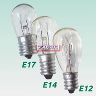 E12 E14 E17 15W Refrigerator Bulb 15 Watt E12 E14 E17 Bedside Lamp/