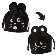 驚訝貓 ne-net 抽繩 手提袋 大容量 旅行袋 收納袋 束口袋 化妝包 實用袋 多用途袋 貓咪 貓貓 cat 貓奴 公仔 禮物 送禮 生日禮物 聖誕禮物 新年禮物 情人節