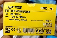 ENTES GKRC-02 เฟสโพเทคชั่นรีเลย์ อุปกรณ์คอนโทรล รีเลย์ 220V เฟสโปรเทคชั่น Voltage Monitoring