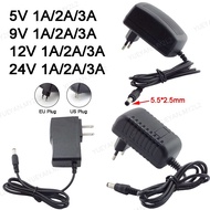 Ac 110-240V Dc 5V 9V 12V 24V 1A 2A 3A Adapter 12 V Volt Converter Power Supply Charger For Phone Toy