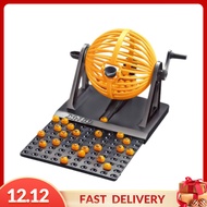 Gispark Bingo Lotto Game Bingo Machine Toy Reusable Classic Professional Lucky Ball Machine for Birt