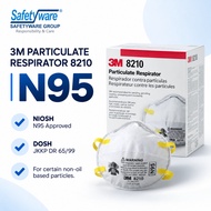 3M Particulate Respirator 8210 N95 Face Mask | Haze & Dust Protection NIOSH & DOSH Approved | 防雾霾防尘口