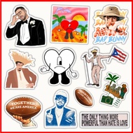 BAD BUNNY INSPIRED STICKERS WATERPROOF STICKERS