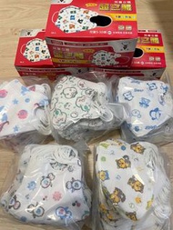 台灣直寄｜淨新  兒童  立體口罩 （50入/有鼻鐵）  ➡️小量現貨‼️  🌈款式：美人魚/藍熊/松鼠/lulu貓/企鵝。HK$80/盒