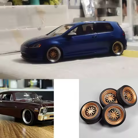 1:18 BBS LM Two-piece Multi-spoke Sports Wheel Modified Wheel (diameter: 36mm) ABS Material