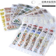 Multi Size Flatback Glass Rhinestones SS4-SS16 Nail Art Decorations Rhinestones Shiny Crystal Stones