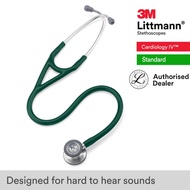 3M Hunter Green Tube, Standard-Finish Chestpiece, Cardiology IV 6155, 3M Littmann Stethoscope