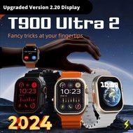 【 Upgraded 2.20 Big Display 】T900 Ultra2 Smart Watch Wireless Charging, Fitness & Health Monitor, Mu