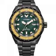 [𝐏𝐎𝐖𝐄𝐑𝐌𝐀𝐓𝐈𝐂] Citizen Promaster NB6008-82X NB6008-82 Titanium Automatic Green Limited Edition Men Watch