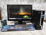 Paket lengkap PC ACER Veriton Intel Core i3