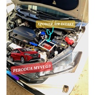 XPower Perodua Myvi Facelift (2022, 2024)  New Model Gen3  1.3 n 1.5cc Air Intake Systems, Ultra Racing Bar