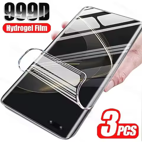 3PCS Hydrogel Film For Realme 8 7 6 Pro 7i 6i 6s X XT X3 Screen Protector On Realme GT Neo 2 3 T 5 X