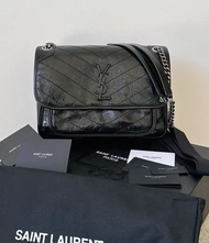 YSL聖羅蘭Niki 黑色鏈條包so black