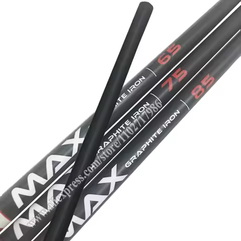 Golf Shaft Men MAX Graphite Shaft New Golf Clubs Shaft Golf Wedge Hybrids Shaft 65 or 75 85 Flex