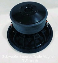 Subwoofer Impulse Triple Magnet 12 Inch Double Coil - Magnet Wooowww