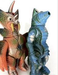［希少·当時物🎏］ST/VIN 復古怪獸Kaiju 😈/ 日本昭和年代早期搪膠玩具Sofubi 流星人間Gandergiras怪獸 萬年社（已停產） ／ 東寶 機器人怪獸莫古拉 牛嘜廠 🇯🇵🛒（不是p