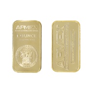 high-quality 1/5/10//100 pcs America 1 oz APMEX Silver Bars Bullion 1 troy Ounce 999 Silver-plated B