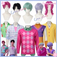 KPOP Demon Hunters Cosplay - Saja Boys Jinu Abby Baby Uniform with Wig