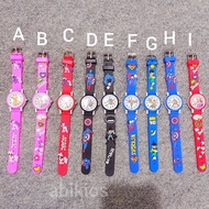 Cute Character Children's Watch Analog Multicolor Simple Rubber Strap jm1
