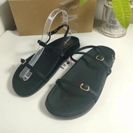 ZARA New 2024 Summer One Line Buckle Thick Bottom Slippers for Wearing Outside Beach Shoes Lazy Slippers for Leisure Comfort