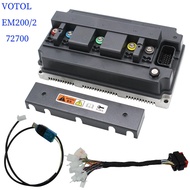 VOTOL EM200/2 72700 300A phase current 700A for 4KW-6KW electric motorcycle skateboard spoke hub QS 