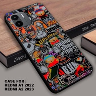 Redmi A1 2022 Case Latest A2 2023/ Fashion Case Grafity Casing hp Case Softcase Hardcase Back Protec
