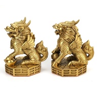 Manufacturer Kirin Kirin Wholesale Ornaments Kirin Gossip Ornaments Book Volume Wholesale Brass Goss