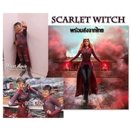 Cosplay Scarlet Witch Wanda Maximoff Costume