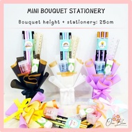 [17cm] Mini Bouquet Alat tulis Stationery Doorgift Hadiah Birthday Convo Hari Jadi Jamuan Party