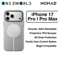 NOMAD Modern Case for iPhone 17 Pro 6.3 & Pro Max 6.9 | Slim Protective Cover with 8ft Drop Protecti