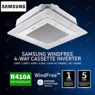 Samsung WindFree 4-Way Cassette Air Conditioner  2.0HP / 2.5HP / 4.0HP / 4.5HP / 5.0HP Inverter R410