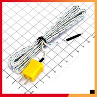 TES-1310 Thermal Sensor Wire K Plug -50~450 C 1m Long Round Head Shop