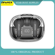 Awei T86 ENC Noise Cancelling Earphone Bluetooth Wireless Earbud