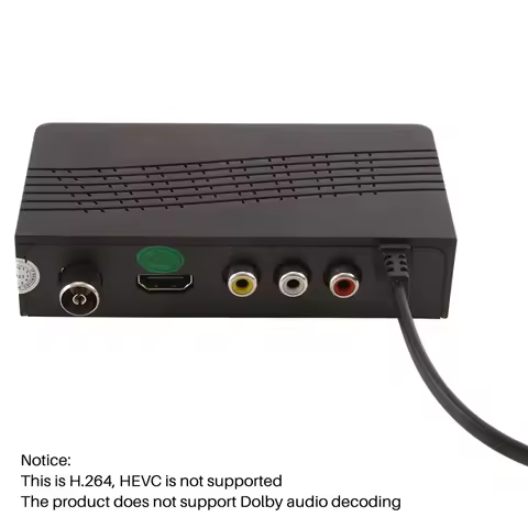 A98Z HD99 FTA DVB T2 Digital TV Tuner H.264 TV Receiver Full HD DVBT2 Video Decoder Plastic US Plug