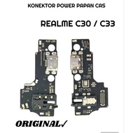 Original Board Power Connector for Realme C30 Charging Board Original Realme C30 C33/
