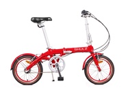 Shulz Foldable Bicycle Hopper 3 (Red, 16")