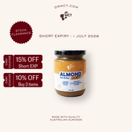 (SHORT EXP) [dr. MCT] Almond Nut Butter infused with MCT oil