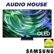 SAMSUNG QA55S90DAKXXS  55" UHD 4K QUANTUM HDR SMART OLED TV  ENERGY LABEL: 4 TICKS  1+2 YEARS (ONLINE) WARRANTY BY SAMSUNG www.samsung.com/sg/support/warranty