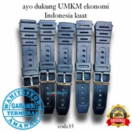 CASIO CA53 CA-53W Genuine Rubber Grade Watch Strap