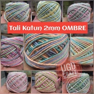 KATUN 2mm Cotton Rope OMBRE SEMBUR Cotton Yarn